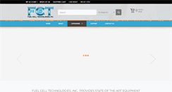 Desktop Screenshot of fuelcelltechnologies.com